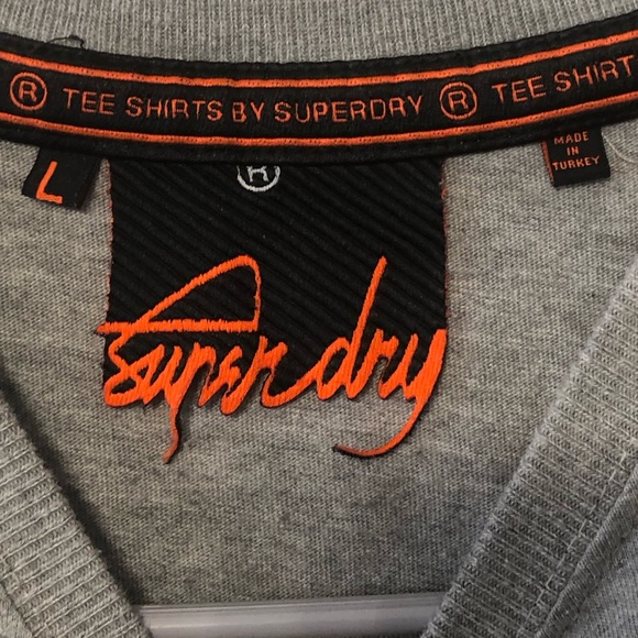 Gray Tokyo SuperDry TShirt, Adult Size Large - Picture 4 of 4